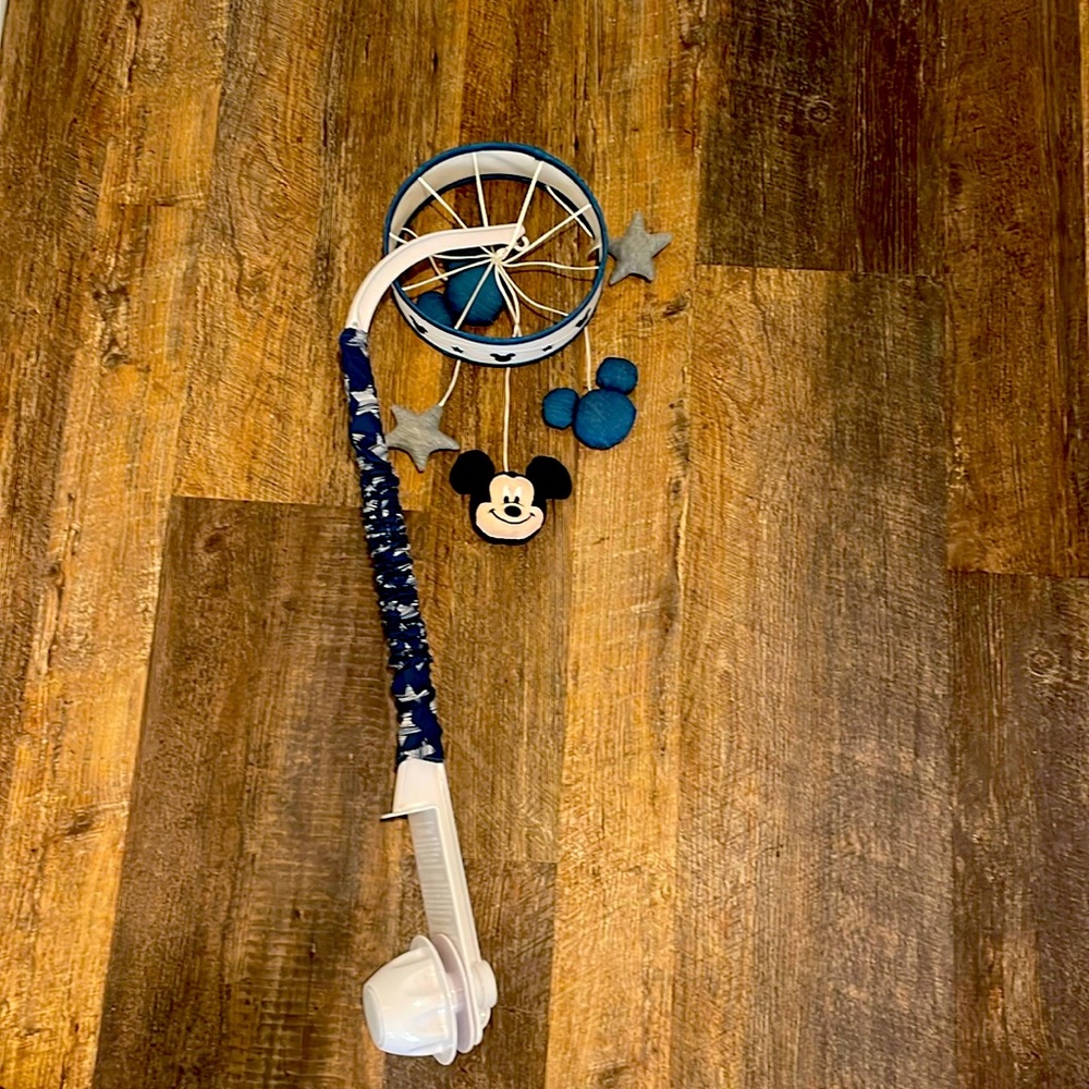 Musical Mickey crib mobile